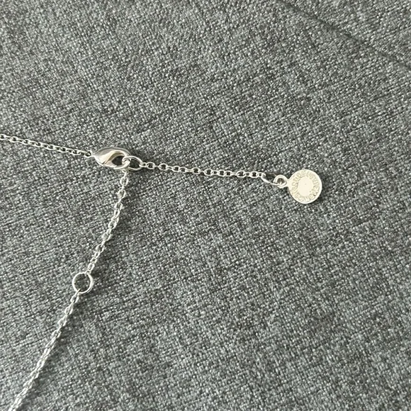 Small Botanical Necklace Pressed Flower Forget Me Nots Catherine Weitzman - Picture 4 of 6